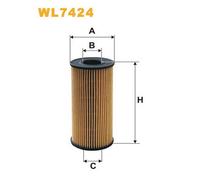 Wix Filters WL7424 Filtro olio