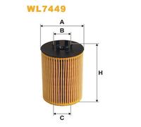 Wix Fo.Bmw Serie 6 (E63/E64), Seri Wl7449