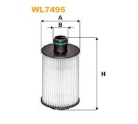 WIX FILTERS Filtro olio WL7495