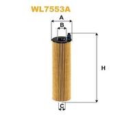 WL7553A FILTRO OLIO PER Mercedes Classe E Coup C238 E 300 D EQ Boost 4matic 195