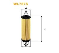 WL7575 FILTRO OLIO PER BMW 3 Touring Van G21 330d xDrive 195 KW 265 CV