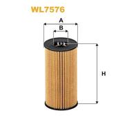 WL7576 FILTRO OLIO PER Opel Movano B Autobus X62 2.3 CDTi FWD 132 KW 179 CV
