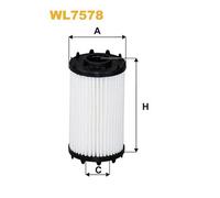 WL7578 FILTRO OLIO PER VW Touareg CR7 3.0 TSI 4motion 250 KW 340 CV