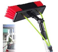 WLABCD Spazzola Telescopica Alimentata ad Acqua 3-12M, Pulizia Di Pannelli Fotovoltaici e Solari, Set Di Lavaggio Attrezzatura per la Pulizia Dell'Asta Di Prolunga per i Finestrini Dei Camion,Canna d