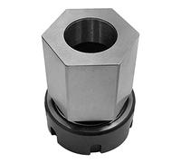 Wlauqueta 1 Pezzi in Acciaio Duro Hex Collet Chuck Block Chuck Collet Holder per Tornio Incisione Macchina ER25