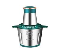 Wlauqueta 1 Pezzo Tritacarne Elettrico 3L Miscelatori in Acciaio Multifunzione Tritatutto Affettatrice Macinatore Domestico Spina EU