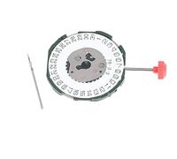 Wlauqueta 1 set di movimento 2115 con manico + batteria 2035 di ricambio per orologio al quarzo elettronico a calendario unico per,