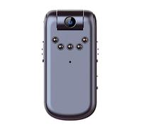 Wlauqueta 1080P Notturna a Infrarossi Mini Videocamera Bodycam Polizia Cam VéLo Camera Traffico (4G)