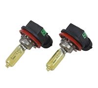 Wlauqueta 2 lampadine H8 da 35 W, giallo fendinebbia, 2500 K, 12 V