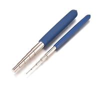 Wlauqueta 2 Pezzi/Set di aste di avvolgimento di strumento di imballaggio blu con fibbia di 10 dimensioni per fai da te strumento di fabbricazione ' di salto