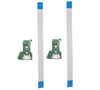 Wlauqueta 2X Per Controller Micro-USB Charging Socket Circuit Board -040 12-Pin Cable Port