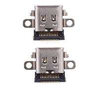 Wlauqueta 2X Riparazione Connettore Presa Caricatore Porta USB Tipo C per