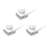 Wlauqueta 3X RGB Mini 1 Tasto OSU Gaming Tastiera Photoshop Disegno Tastiera Programmazione Macro Tastiera Meccanica Tastiera, Rosso