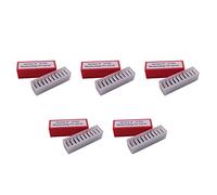 Wlauqueta 50 Pezzi Serie Legno Rotante Carburo Inserire Lame Fresatura 30 Gradi Tornio Scalpello di Ricambio 14X14X2mm