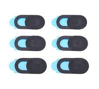 Wlauqueta 6 Pezzi di Protezione Della Camera in Plastica Copertura di Protezione per Computer Portatile Tablet PC Telefono Mobile Nero