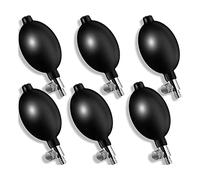 Wlauqueta 6 Pezzi Lampadina di Tensione ArteRiale Sostituzione Lampadina di Gonfiaggio Pompa Regolabile Mano Pompa di Premere Manuale Sfigmomanometro Lampadina