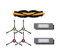 Wlauqueta 7 Pezzi a Rullo Laterale Filtro Hepa per OZMO T8 N8Pro T9AIVI Robot Aspirapolvere