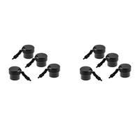 Wlauqueta 8 Pezzi Serie Immersione Diving Din Regolatore 1Er Primo Stadio Tappo Antipolvere Snorkeling DIN Serbatoio Valvola Tappo