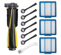 Wlauqueta a Rullo di Ricambio Spazzole Laterali Filtri Hepa Compatibili per Accessori Aspirapolvere IQ RV1001AE RV101