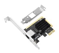 Wlauqueta Adattatore di rete Gigabit 2,5 Gbps Scheda di rete PCI-E 2,5 G Scheda Controller LAN RJ45 Scheda di rete intelligente RTL8125B