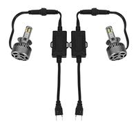 Wlauqueta Auto V10 H7 Led Fendinebbia 9600Lm 120W 12V Generali Luci Auto Ventilatori Silenziosi Lampadine Auto Led