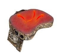 Wlauqueta Cuscino da seduta a stadio riscaldato, cuscini da seduta riscaldati portatili, cuscino da seduta a temperatura regolabile a tre velocità, camuffamento di