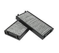 Wlauqueta Filtri Aria Cabina Auto 2 Pezzi Serbi per X5 E70 2007-2015 X6 E71 E72 2008-2010 64316945586 64316945585 CU2941-2