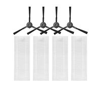 Wlauqueta Kit di Ricambi Laterale Filtro per Aspirapolvere Robotico Qihoo 360 S10 X100 MAX