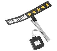 Wlauqueta Parabrezza Elettrico Wanted Car LED Riflettenti Accessori Adesivo Finestra Auto Glow Panel Decorazione Accessori