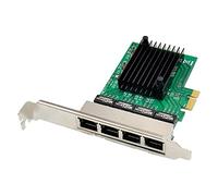 Wlauqueta Pci-E X1 Scheda di rete Gigabit Pci - Scheda di rete Ethernet a 4 porte Rtl8111F Scheda Ethernet LAN
