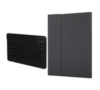 Wlauqueta per Air3 / Pro 10.5 (2019) / 10.2 (2019/2020) per tastiera rimovibile Bluetooth tablet, colore: Nero