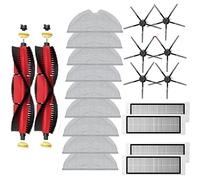 Wlauqueta per S5 S5Max S6 S6 MaxV S6 Pure E4 E5 Robot Aspirapolvere Parti di Ricambio Laterale Principale Filtro Hepa Mop