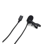 Wlauqueta per X2 Microfono Lavalier Accessori per Videocamera Portatile Hi-FI Riduzione del Rumore Suono
