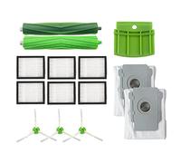 Wlauqueta Rullo HEPA Filtro a Polveri Pulizia Pettine Deflettore per Serie I7 I7+ E5 E6 Robot Aspirapolvere Parti