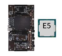 Wlauqueta Scheda madre MinièRe BTC X79 H61 5X PCI-E 8X LGA 2011 DDR3 Supporto 3060 3080 Scheda grafica con processore E5 2620 per BTC