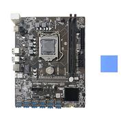 Wlauqueta Scheda MèRe B250C + timbro termico 12 slot per scheda grafica PCIE a USB3.0 LGA1151 Supporta RAM DDR4 DImm per miniera BTC