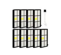 Wlauqueta Set di 9 filtri di ricambio per aspirapolvere serie 800 900 con di pulizia del filtro