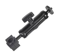 Wlauqueta Supporto per videocamera da manubrio supporto per specchietto retrovisore 1/4 supporto in metallo per videocamera di azione Insta 360