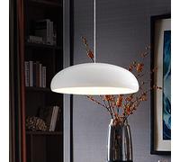 WLBHWL Lampada a Sospensione Art Déco Arancione con Struttura Liscia Base E26 Lampadario a soffitto Rotondo per luci da Camera da Letto Paralume in Acrilico Lampada a Sospensione Regolabile