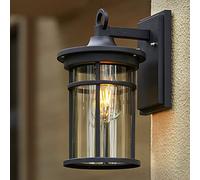 WLBHWL Lampade Da Esterno Per Montaggio A Parete Impermeabili, Moderne Lanterne Da Parete Per Esterni, Illuminazione Esterna Per Applique Da Parete Nera Per Corridoio Del Garage Del Portico Della Casa