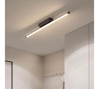 WLBHWL Moderna Plafoniera Lineare A LED, Lampada da Soffitto A Semi-Incasso, Tutto in Rame Lampadario A Soffitto Apparecchio di Illuminazione per Soggiorno Camera da Letto Sala da Pranzo Ufficio