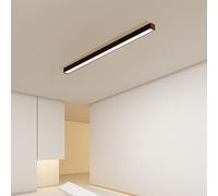 WLBHWL Plafoniera A LED Dimmerabile Lampada da Soffitto A LED Lineare Moderna in Acrilico Lampada da Semi-Incasso A Forma di Striscia per Cucina Portico Camera da Letto Corridoio Tromba delle Scale