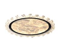 WLBHWL Plafoniera A LED Moderna, Luminosità Regolabile, Stile Rustico, Dimmerabile Con Telecomando, Ideale Per Camera Da Letto, Corridoio, Bagno E Cucina.