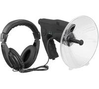 WLCBWYF Microfono parabolico con ingrandimento 8X Amplificatore sonoro monoculare Attrezzatura Spia Dispositivi di ascolto Spionaggio a Lunga Distanza Attraverso i muri Fino a 30