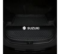 WLCYX Auto Tappetini Bagagliaio per Suzuki Swift 2013-2025 Hatchback Pelle su Misura Pelle Trunk Mat Tappeti Copri Baule Antiscivolo Impermeabile Interni Accessori,Black Style