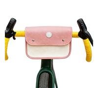 WLDOCA Borsa Manubrio in Pelle PU Magnetica | 3,5 L borsa anteriore impermeabile per bici da strada, gravel e bici da città