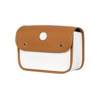 WLDOCA Borsa Manubrio in Pelle PU Magnetica | 3,5 L borsa anteriore impermeabile per bici da strada, gravel e bici da città