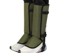 WLDOCA Ghette antiserpente per Cacciatori, Scaldamuscoli Resistenti per Uomo e Donna, Protezione Contro i morsi di Serpente per la Parte Inferiore delle Gambe, Ghette da Trekking,Verde