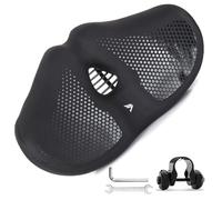 WLDOCA Sella Bici Extra Larga Senza Naso con Memory Foam - Sella Impermeabile per Uomo e Donna, Cuscino Comfort ventilato per Bici elettriche, Mountain Bike e Cyclette,A2