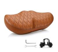 WLDOCA Sella Bici Extra Larga Senza Naso Memory Foam Impermeabile ventilata